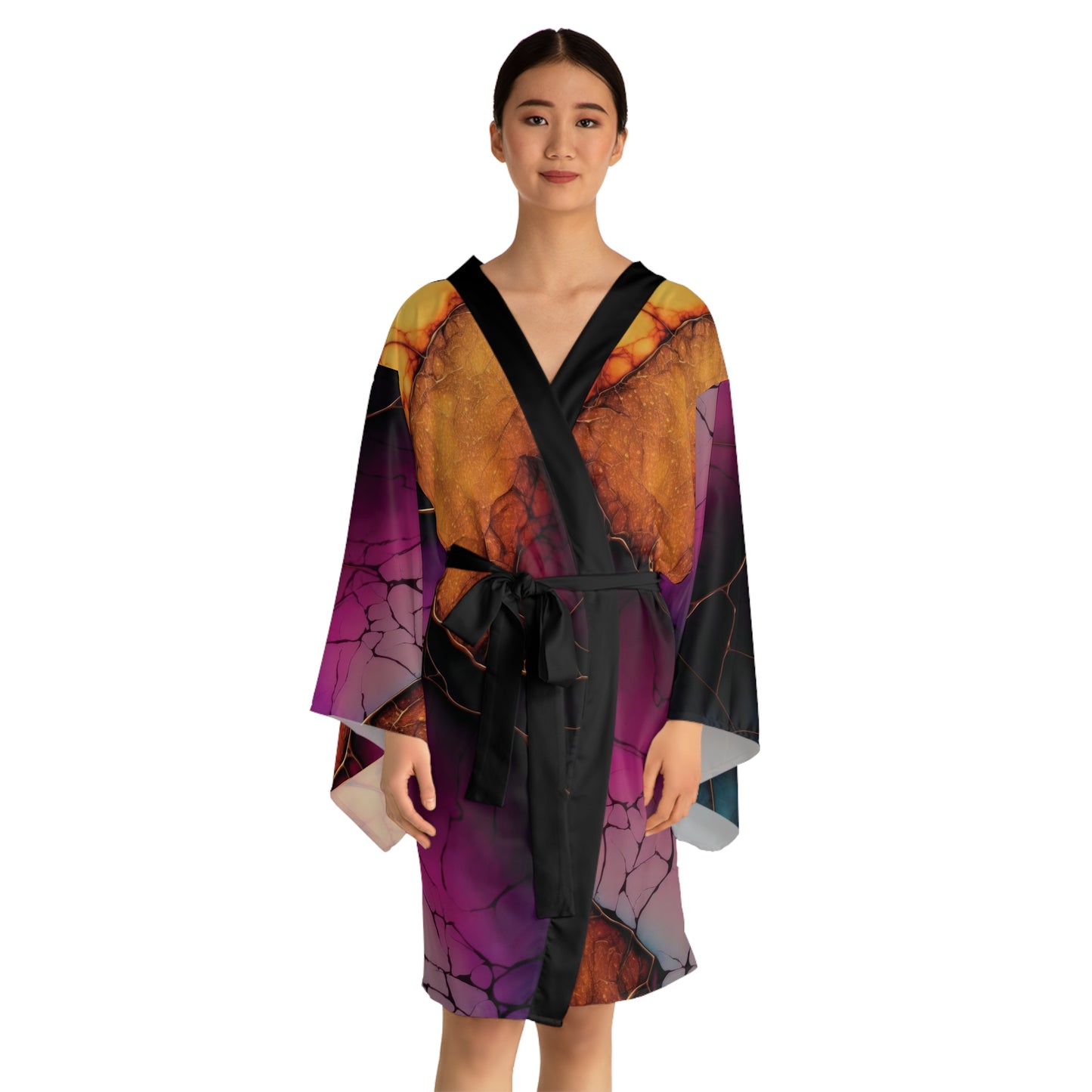 Stained Glass Kimono Robe