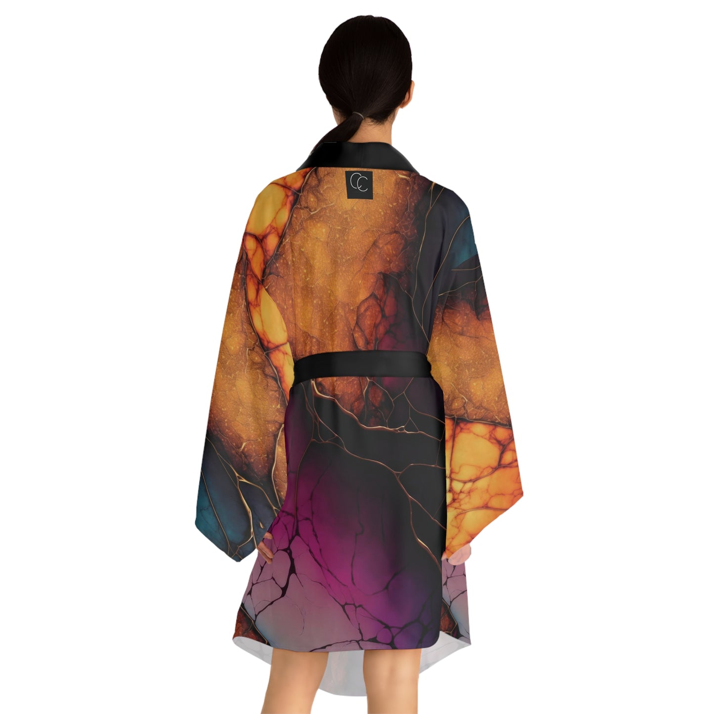 Stained Glass Kimono Robe